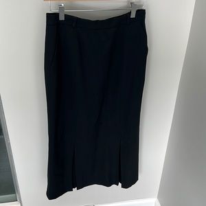 Austin Reed wool black skirt